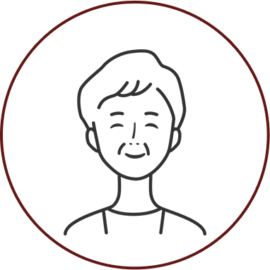 薄毛・白髪・フケ・かゆみなど頭皮の悩みを予防・改善したい方 イラスト