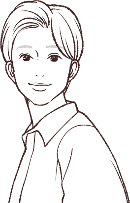 INFINITY 尼崎 お客様 イメージイラスト