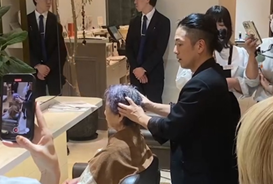 INFINITY 尼崎 ヘッドスパ講師活動 写真