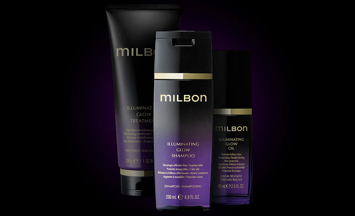 INFINITY 尼崎で取り扱っているGLOBAL MILBON プレミアムラインヘアケア 写真