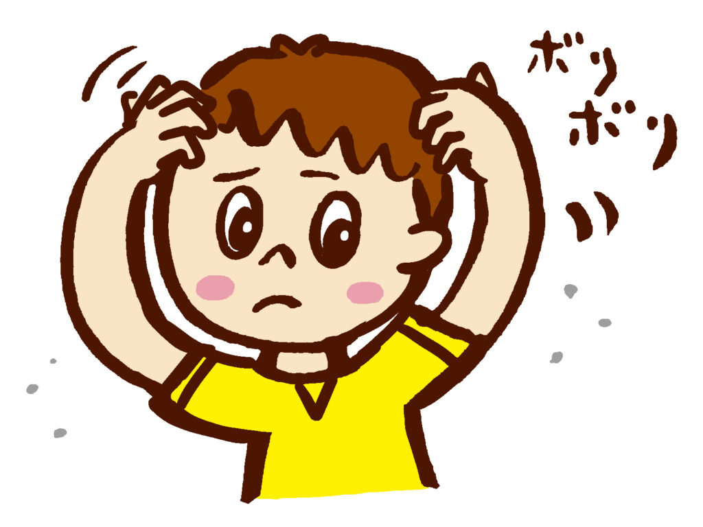 乾燥　脂性　フケ説明